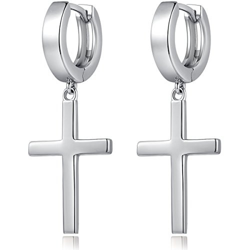 Simple Cross Dangle Earrings Sterling Silver Cross Drop EarringsCross Hoop EarringsMens Cross EarringsCross Earrings for MenFashion Dangle Cross EarringsDangle Hoop EarringsCross Silver Earrings Simple Cross Dangle Earrings Sterling Silver Cross Drop EarringsCross Hoop EarringsMens Cross EarringsCross Earrings for MenFashion Dangle Cross EarringsDangle Hoop EarringsCross Silver Earrings