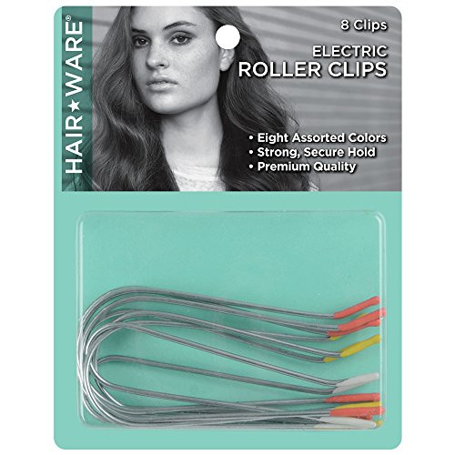 SPILO Hair Wave Electric Roller Clips HW076  8ct  Pack of 2
