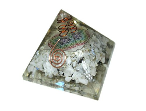 Jet Exquisite A Rainbow Moonstone Flower of Life Chakra Orgone Pyramid Free Booklet Jet International Crystal Therapy Crystal Gemstones Copper Metal Mix Rare Healing Positive Energy Jet Exquisite A Rainbow Moonstone Flower of Life Chakra Orgone Pyramid Free Booklet Jet International Crystal Therapy Crystal Gemstones Copper Metal Mix Rare Healing Positive Energy