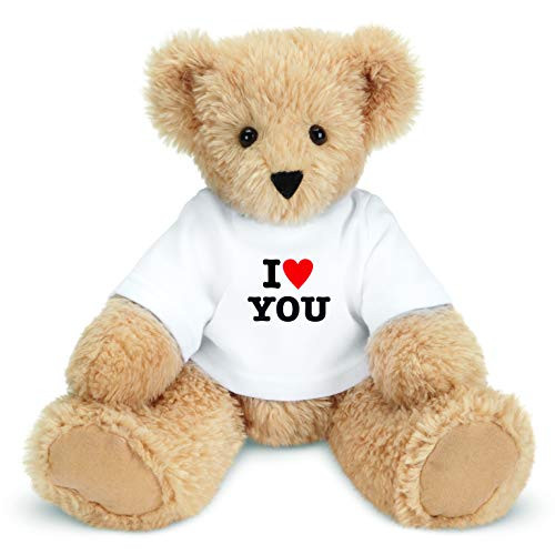 Vermont Teddy Bear Teddy Bears Stuffed Animals  I Love You Teddy Bear 13 Inch