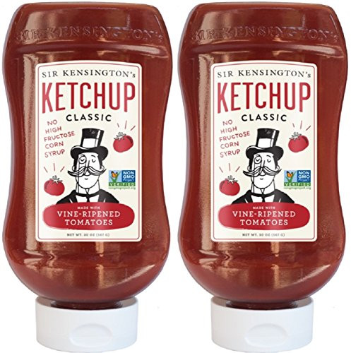 Sir Kensingtons Classic Ketchup 20Ounce Squeeze Bottles Pack of 2
