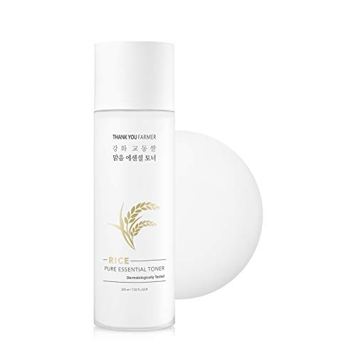 THANKYOU FARMER Rice Pure Essential Toner  Korean Rice Extracts 100000ppm  703 Fl Oz 200ml
