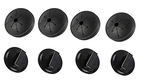 Swess Garbage Disposal Guard Stopper Splash For EZ Sinkmaster Anaheim-Whirlaway Tappan Replacement (4 Set)