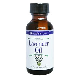 Lorann Hard Candy Flavoring Lavender Oil Flavor 1 Ounce