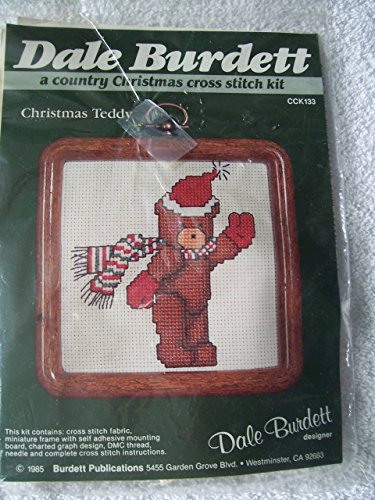 Christmas Teddy A Country Christmas Cross Stitch Kit