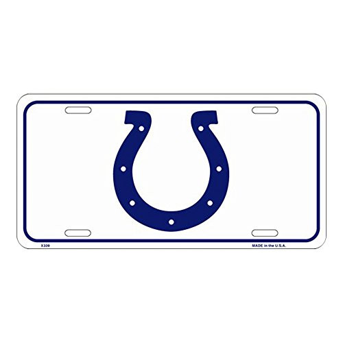 Smart Blonde Horseshoe Novelty Vanity Metal License Plate Tag Sign Smart Blonde Horseshoe Novelty Vanity Metal License Plate Tag Sign