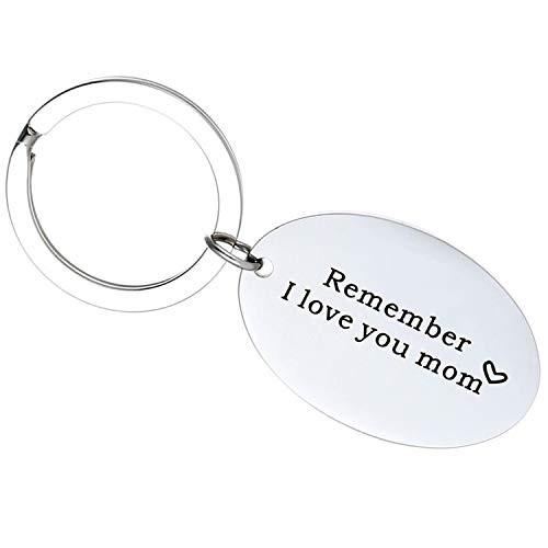 Christmas Gifts Keychain for Mom Mom Keychain Gift from Daughter Son for Birthday Mothers Day Remember I Love You Mom Keychain Christmas Gifts Keychain for Mom Mom Keychain Gift from Daughter Son for Birthday Mothers Day Remember I Love You Mom Keychain