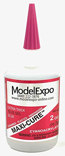 Model Expo MaxiCure Extra Thick CA Glue 2 oz