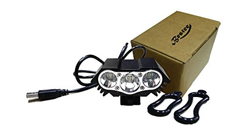 Bestee 10000 Lm 3 x CREE T6 LED 4 Modes Bicycle Lamp Bike Light Headlight Cycling Torch