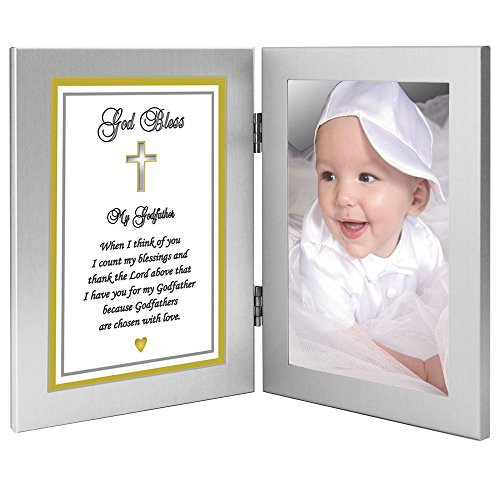 Poetry Gifts Godfather Gift from Godson or Goddaughter for Baptism or Christening Add Photo
