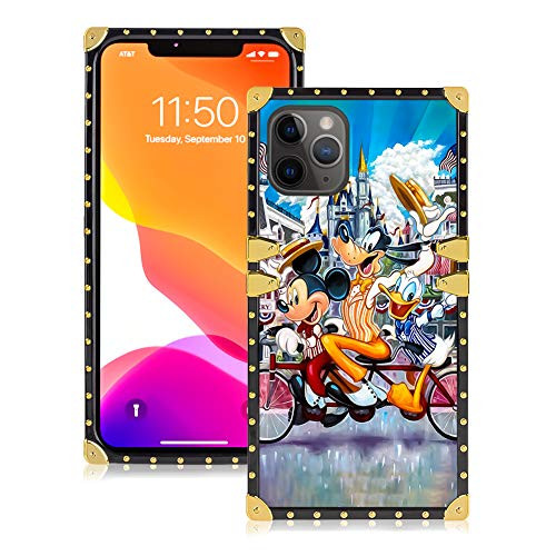 DISNEY COLLECTION Square Case for iPhone 11 Pro Max 65 inch Cute Cartoon Pattern Mickey Goofy Donald Duck Cycling Luxury Glitter Flexible TPU Bumper Protective AntiFall Cover iPhone 11 Pro Max DISNEY COLLECTION Square Case for iPhone 11 Pro Max 65 inch Cute Cartoon Pattern Mickey Goofy Donald Duck Cycling Luxury Glitter Flexible TPU Bumper Protective AntiFall Cover iPhone 11 Pro Max