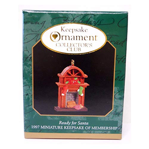 Hallmark Ready For Santa QXC5142 1997 Miniature Keepsake of Membership