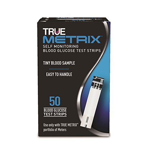 Leader True Metrix Self Monitoring Blood Glucose Test Strips 50 Count Per Box