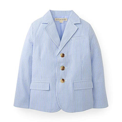 Hope  Henry Boys Blue Seersucker Suit Jacket