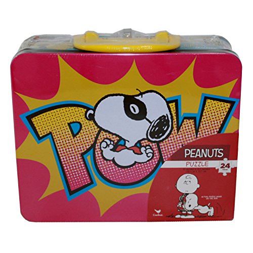 Snoopy Character Lunch Box with Puzzle