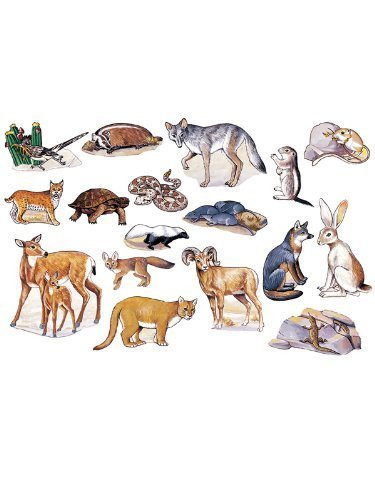 Desert Animals - Pre-Cut Flannelboard Figures