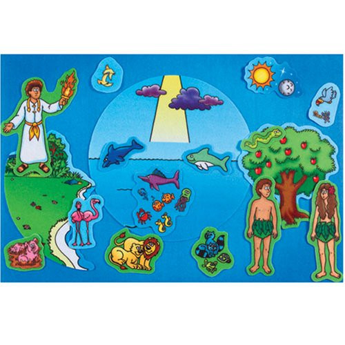 Little Folk Visuals Beginners Bible: Creation Precut Flannel/Felt Board Figures, 17 Pieces Set Little Folk Visuals Beginners Bible: Creation Precut Flannel/Felt Board Figures, 17 Pieces Set