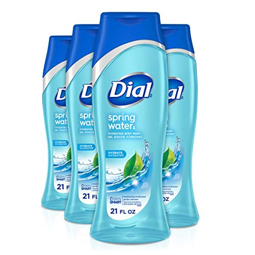 Dial Body Wash Spring Water 21 Ounce Pack of 4