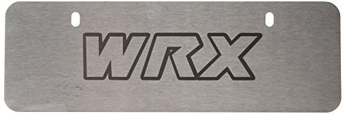 Genuine Subaru SOA342L130 Euro Style Marque License Plate Stainless Steel