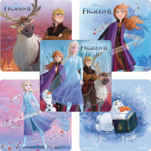 SmileMakers Frozen II Sketchbook Stickers  Prizes  Giveaways  100 per Pack