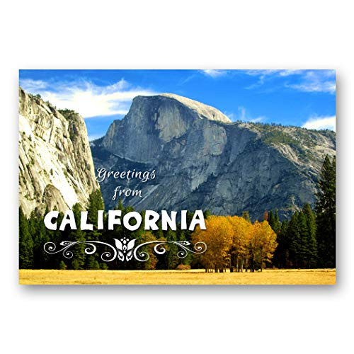 GREETINGS FROM CALIFORNIA postcard set of 20 identical postcards CA post cards Made in USA