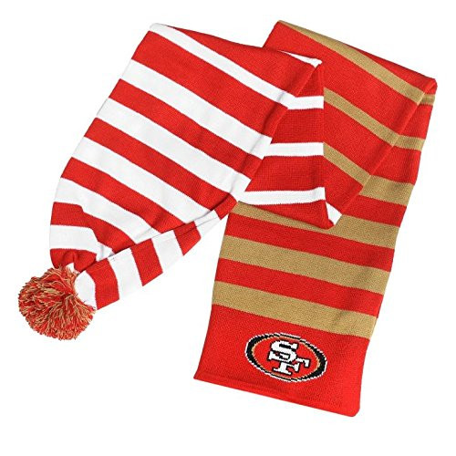 FOCO NFL San Francisco 49ers 2015 Wrap Scarf One Size Team Color