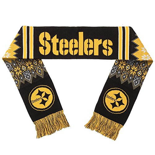 FOCO NFL Pittsburgh Steelers Lodge Scarf FOCO NFL Pittsburgh Steelers Lodge Scarf