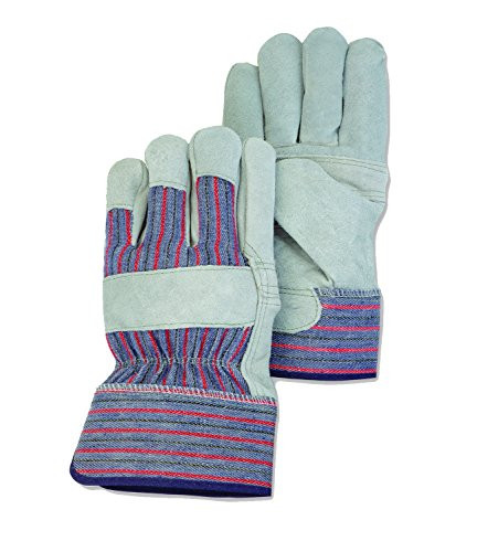 Magid TB635ET Duramaster Select Cow Split Leather Palm with Poly Safety Cuff 2 Pair