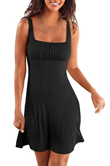 Upopby Womens Sleeveless Sundress Summer Casual Tshirt Dresses Printed Beach Vest Dress Mini Tank Dresses Black S Upopby Womens Sleeveless Sundress Summer Casual Tshirt Dresses Printed Beach Vest Dress Mini Tank Dresses Black S