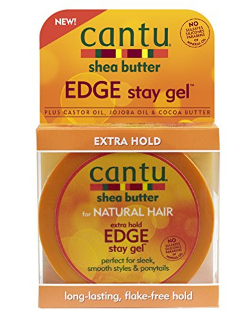 Cantu Shea Butter Extra Hold Edge Stay Gel 225 Ounce 66ml Pack Of 3 Cantu Shea Butter Extra Hold Edge Stay Gel 225 Ounce 66ml Pack Of 3