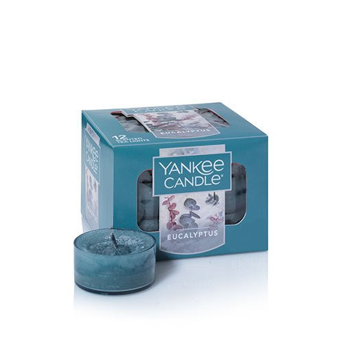Yankee Candle Eucalyptus Tea Light Candle, Fresh Scent