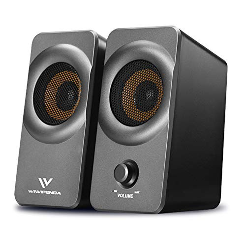 Computer Speakers with Stereo Sound for PC Laptop Cellphone 10W USB Powered Small Multimedia Speakers Upgrade