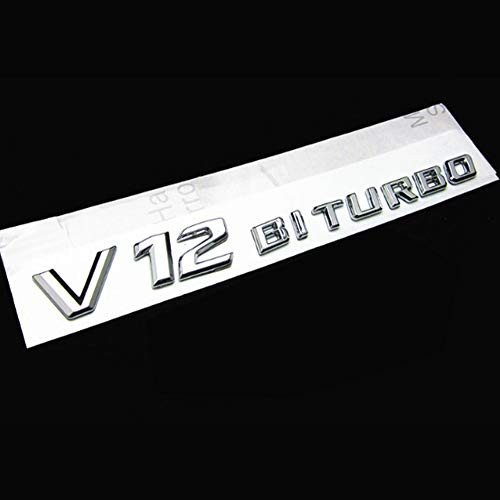 V12V8 BITURBO logoTwin turbo logo Leaf plate refitting For Mercedes benz V12 BITURBO