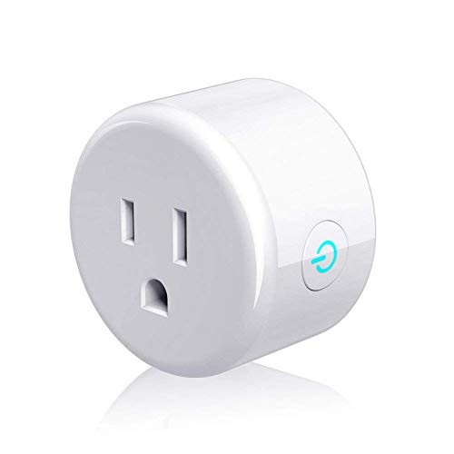 Lintelek Smart Plug Mini Socket Outlet Switch Device Compatible with Alexa Echo  Google Assistant  IFTTT Wifi Wireless Remote Control No Hub Required with Timer Function  Energy Monitoring
