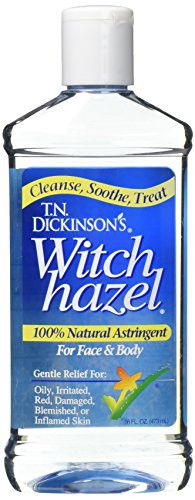 TN Dickinsons Astringent 100 Natural Witch Hazel 16 fl oz 473 ml 2 Pack