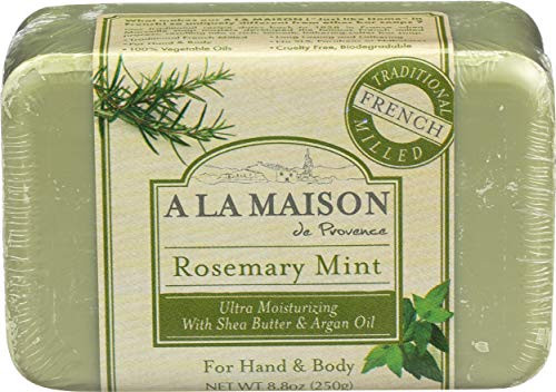 A La Maison De Proven Bar Soap Rosemary Mint 8oz A La Maison De Proven Bar Soap Rosemary Mint 8oz