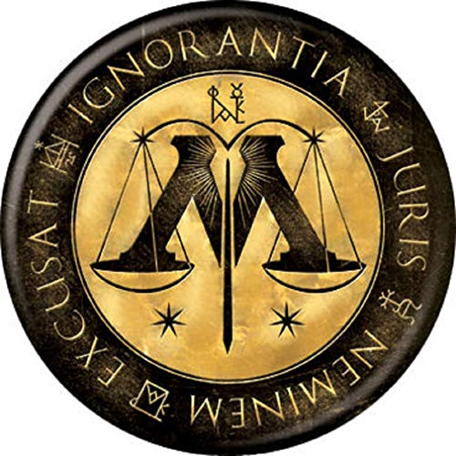 AtaBoy Harry Potter Ministry of Magic 125 Collectible PinBack Button AtaBoy Harry Potter Ministry of Magic 125 Collectible PinBack Button