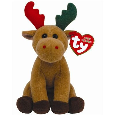 Ty Baby Beanies Herald  Moose