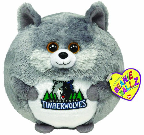 TY Beanie Ballz Minnesota Timberwolves  NBA Ballz