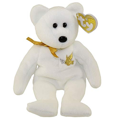 TY Beanie Baby  HOLY FATHER the Bear Gold Hang Tag
