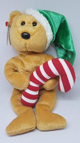 TY Beanie Babies TASTY the Holiday Teddy Bear Small Plush