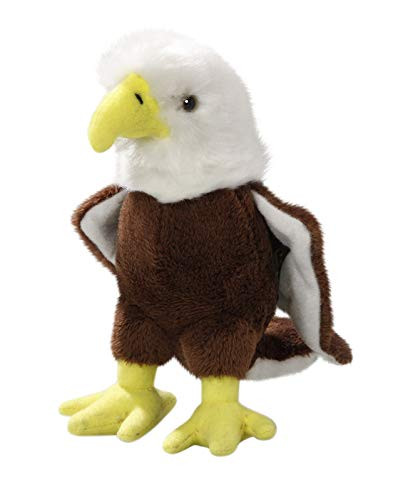 Carl Dick Eagle About 6.5 inches/17cm, Plush Toy, Soft Toy, Stuffed Animal 3413001