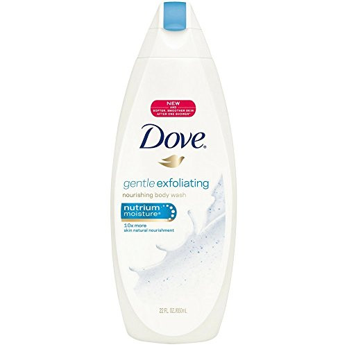 Dove Body Wash 22oz Gentle Exfoliating 2 Pack