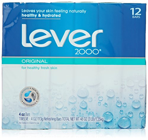 Lever 2000 Bar  Original  4 oz  12 ct