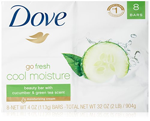 Dove Go Fresh Beauty Bar Cool Moisture 4 oz 8 ct Dove Go Fresh Beauty Bar Cool Moisture 4 oz 8 ct