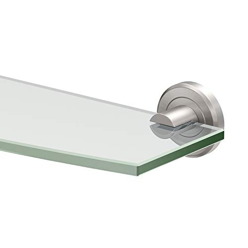Gatco Latitude II Glass Shelf 20 inch Satin Nickel