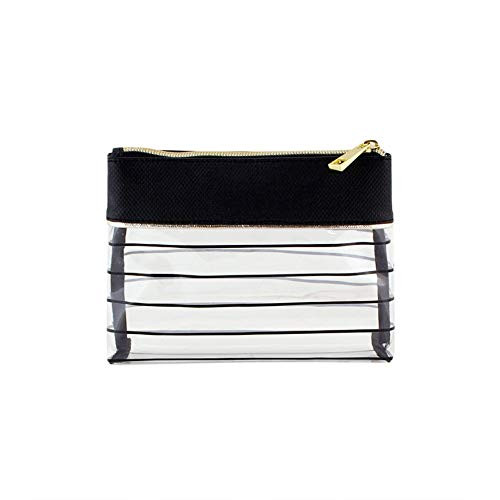 Daylogic Clear Striped Clutch