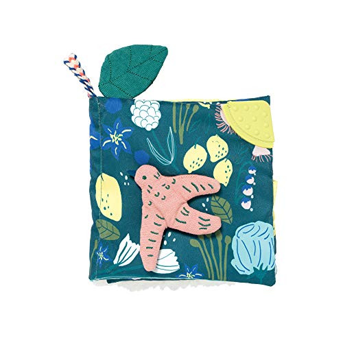 Manhattan Toy Songbird Soft Activity Pat Mat for Babies with Teether Crinkle Paper and BabySafe Mirror