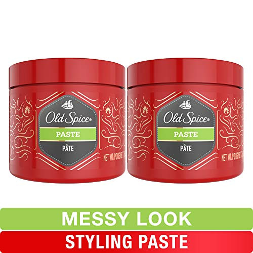 Old Spice Styling Paste for Men Hair Treatment 264 oz Pack of 2