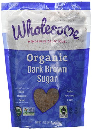 Wholesome Sweeteners Fair Trade Organic Dark Brown Sugar 24 Ounce Pouch